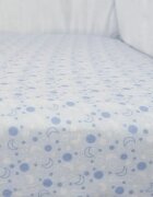 Kids Decor Set cearceafuri Blue Moon KidsDecor cu elastic din bumbac 60x120 cm
