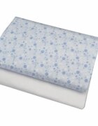 Kids Decor Set cearceafuri Blue Moon KidsDecor cu elastic din bumbac 60x120 cm