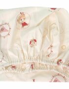 Kids Decor Set cearceafuri Mici indieni patut bebelus 60x85 cm cu elastic din bumbac