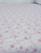 Kids Decor Set cearceafuri Pink Moon KidsDecor cu elastic din bumbac 60x107 cm