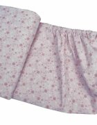 Kids Decor Set cearceafuri Pink Moon KidsDecor cu elastic din bumbac 63x127 cm