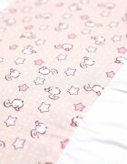 Kids Decor Set protectii patut din bumbac KidsDecor Pink Ducks 60x120 cm