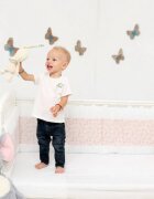 Kids Decor Set protectii patut din bumbac KidsDecor Pink Ducks 60x120 cm