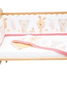 Kids Decor Set protectii patut Sweet Dreams din bumbac 70x120 cm