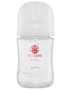 KidsCare Biberon din sticla borosilicat 160 ml cu tetina din silicon