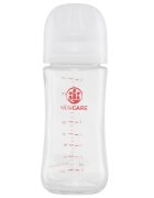KidsCare Biberon din sticla borosilicat 240 ml cu tetina din silicon
