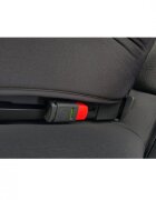 KidsCare Inaltator auto pentru copii FixiGo Negru cu isofix 125-150 cm husa lavabila omologat R129 i-Size