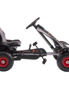 KidsCare Kart cu pedale F618 Air negru