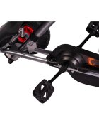 KidsCare Kart cu pedale F618 Air negru