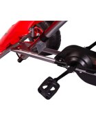 KidsCare Kart cu pedale F618 Air rosu