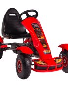 KidsCare Kart cu pedale F618 Air rosu