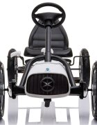 KidsCare Kart cu pedale si roti gonflabile Corssa Alb