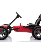 KidsCare Kart cu pedale si roti gonflabile Corssa Rosu