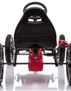 KidsCare Kart cu pedale si roti gonflabile Corssa Rosu