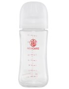 KidsCare Pachet 3 biberoane din sticla borosilicata cu tetina din silicon 3 x 240 ml