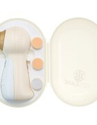 KidsCare Pila electrica de unghii pentru bebelusi cu capete pentru nou nascuti si adulti cu lumina baterii incluse