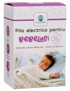 KidsCare Pila electrica de unghii pentru bebelusi cu capete pentru nou nascuti si adulti cu lumina baterii incluse