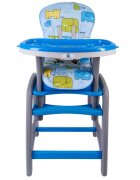 KidsCare Scaun de masa multifunctional Albastru