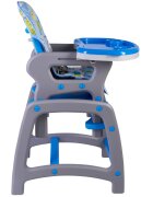 KidsCare Scaun de masa multifunctional Albastru