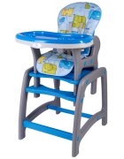 KidsCare Scaun de masa multifunctional Albastru