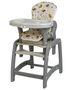 KidsCare Scaun de masa multifunctional crem