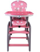 KidsCare Scaun de masa multifunctional Roz