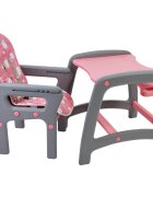 KidsCare Scaun de masa multifunctional Roz