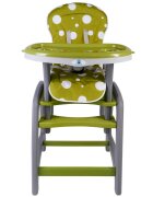 KidsCare Scaun de masa multifunctional Verde