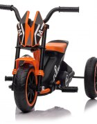 KidsCare Tricicleta pentru copii G301 Orange cu pedale 3-6 ani cu functie de deplasare inainte si inapoi si structura metalica