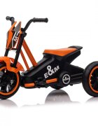 KidsCare Tricicleta pentru copii G301 Orange cu pedale 3-6 ani cu functie de deplasare inainte si inapoi si structura metalica