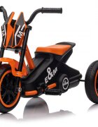 KidsCare Tricicleta pentru copii G301 Orange cu pedale 3-6 ani cu functie de deplasare inainte si inapoi si structura metalica