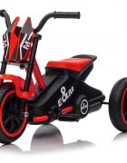 KidsCare Tricicleta pentru copii G301 Rosu cu pedale 3-6 ani cu functie de deplasare inainte si inapoi si structura metalica