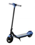 KidsCare Trotineta electrica pentru copii E68 Albastru motor 110W baterie 24V 2.5 Ah viteza 15 kmh bluetooth si lumini