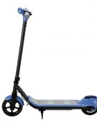 KidsCare Trotineta electrica pentru copii E68 Albastru motor 110W baterie 24V 2.5 Ah viteza 15 kmh bluetooth si lumini