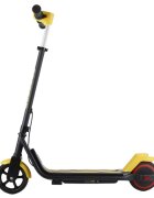KidsCare Trotineta electrica pentru copii E70 Galben motor 130W baterie 24V 2.5Ah viteza 14 kmh lumini