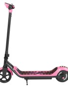 KidsCare Trotineta electrica pentru copii E71 Roz motor 110W baterie 24V 2.5Ah viteza 12-15 kmh bluetooth lumini