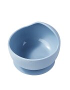 Kidscenter Castron din silicon cu ventuza antiderapanta BPA free 6+ luni albastru