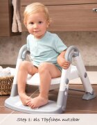 KIDSKIT Scara cu reductor wc si olita white persilber