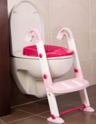 KIDSKIT Scara cu reductor wc si olita white tender rose