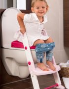 KIDSKIT Scara cu reductor wc si olita white tender rose