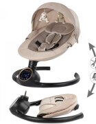 Kidwell Balansoar leagan electric 2 in 1 bluetooth Reve bej auriu