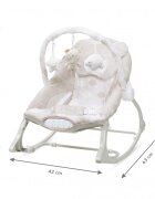 Kidwell Balansoar multifunctional cu sunete si jucarii Pino Bej