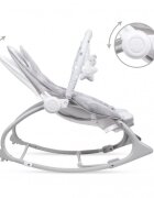 Kidwell Balansoar multifunctional cu sunete si jucarii Pino Gri