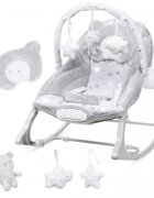 Kidwell Balansoar multifunctional cu sunete si jucarii Pino Gri