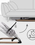 Kidwell Balansoar pentru copii Laro Full Wooden grey