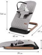 Kidwell Balansoar pentru copii Laro Full Wooden grey