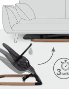 Kidwell Balansoar pentru copii Laro Wooden Black