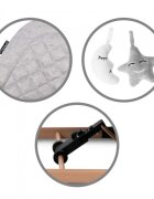 Kidwell Balansoar pentru copii Laro Wooden Grey