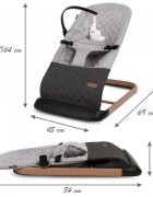 Kidwell Balansoar pentru copii Laro Wooden Grey