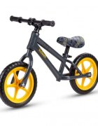 Kidwell Bicicleta copii fara pedale Mundo Dogs 12 inch cu roti din spuma EVA scaun reglabil pe inaltime 34-44 cm de la 3 ani inaltimea recomandata a copilului 80-120 cm